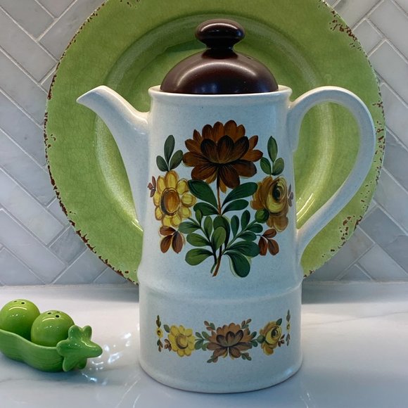 Sadler Other - Vintage SADLER Mid Century Coffee Pot  with Lid- 1970s